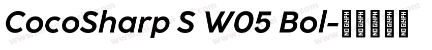 CocoSharp S W05 Bol字体转换